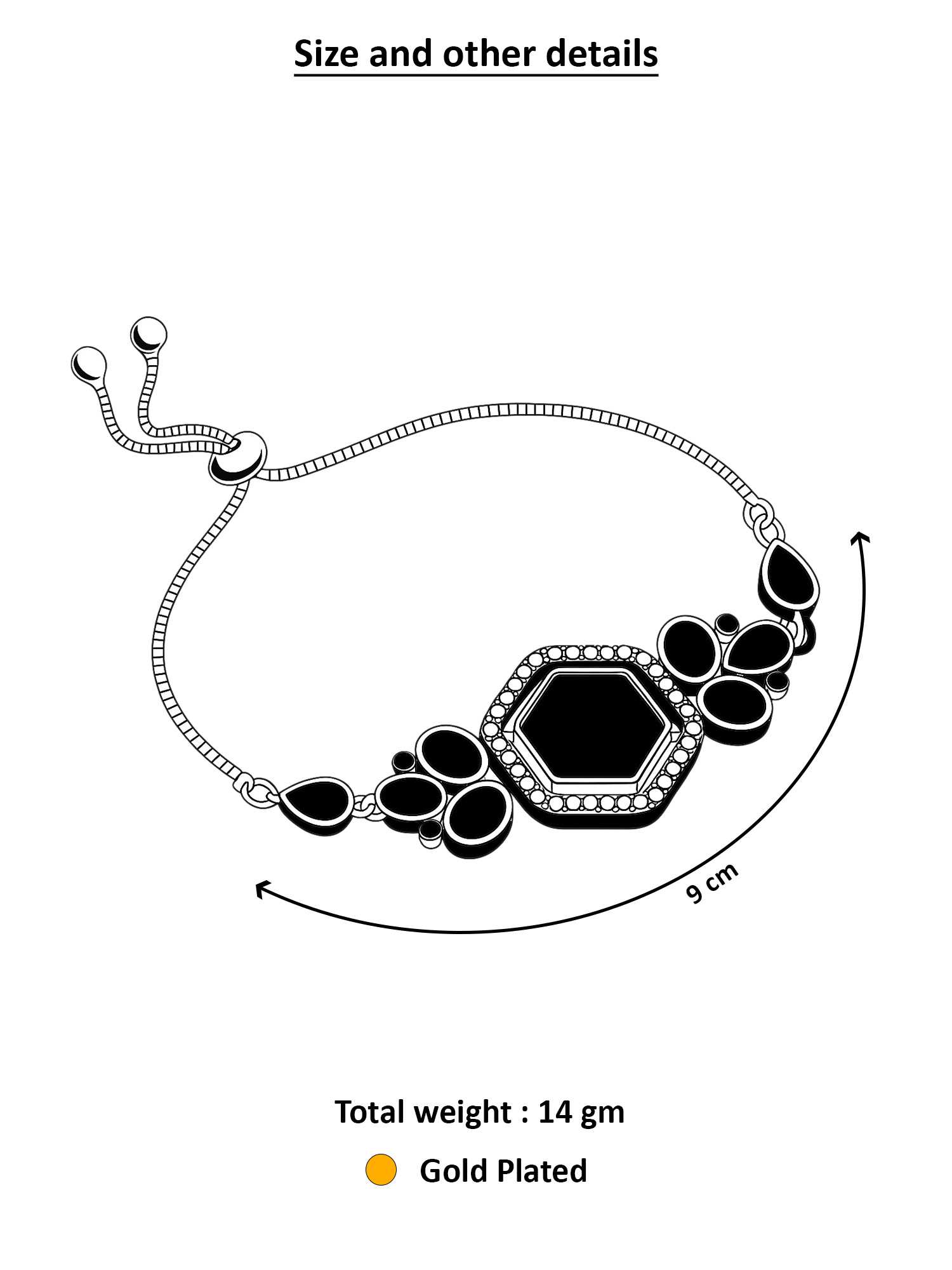 Ynf Brass KESH105 BG2607 Womens Jewellery Wholesale Antique Bracelet Fashion Bracelets Manufacturer - Jewellery Export