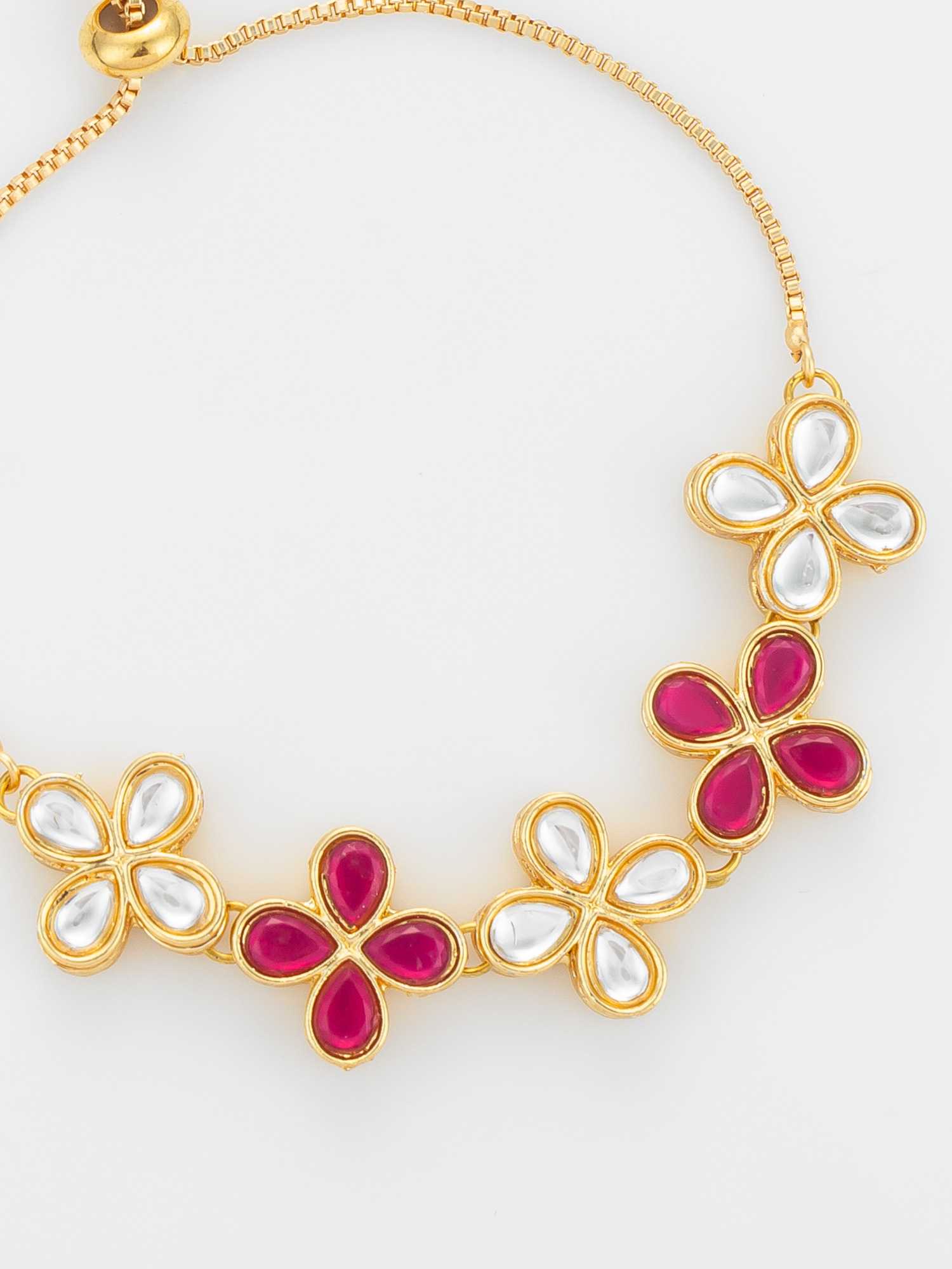 Ynf Brass KESH105 BG2608 Womens Jewellery Wholesale Kundan Bangles Antique Bracelet Fashion Bracelets Manufacturer - Jewellery Export