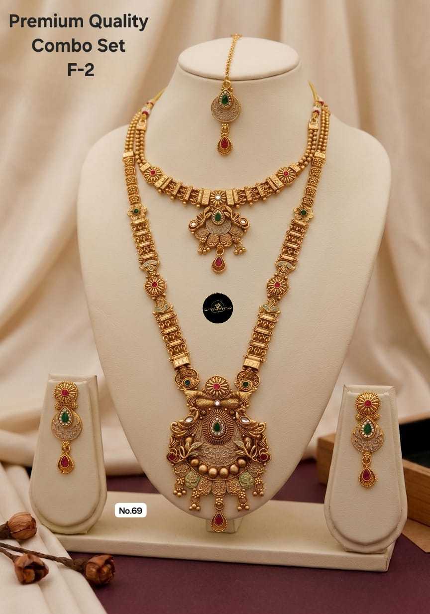 Ynf Brass KESH127 028 Womens Jewellery Wholesale Choker Necklaces Long Sets Manufacturer - Jewellery Export
