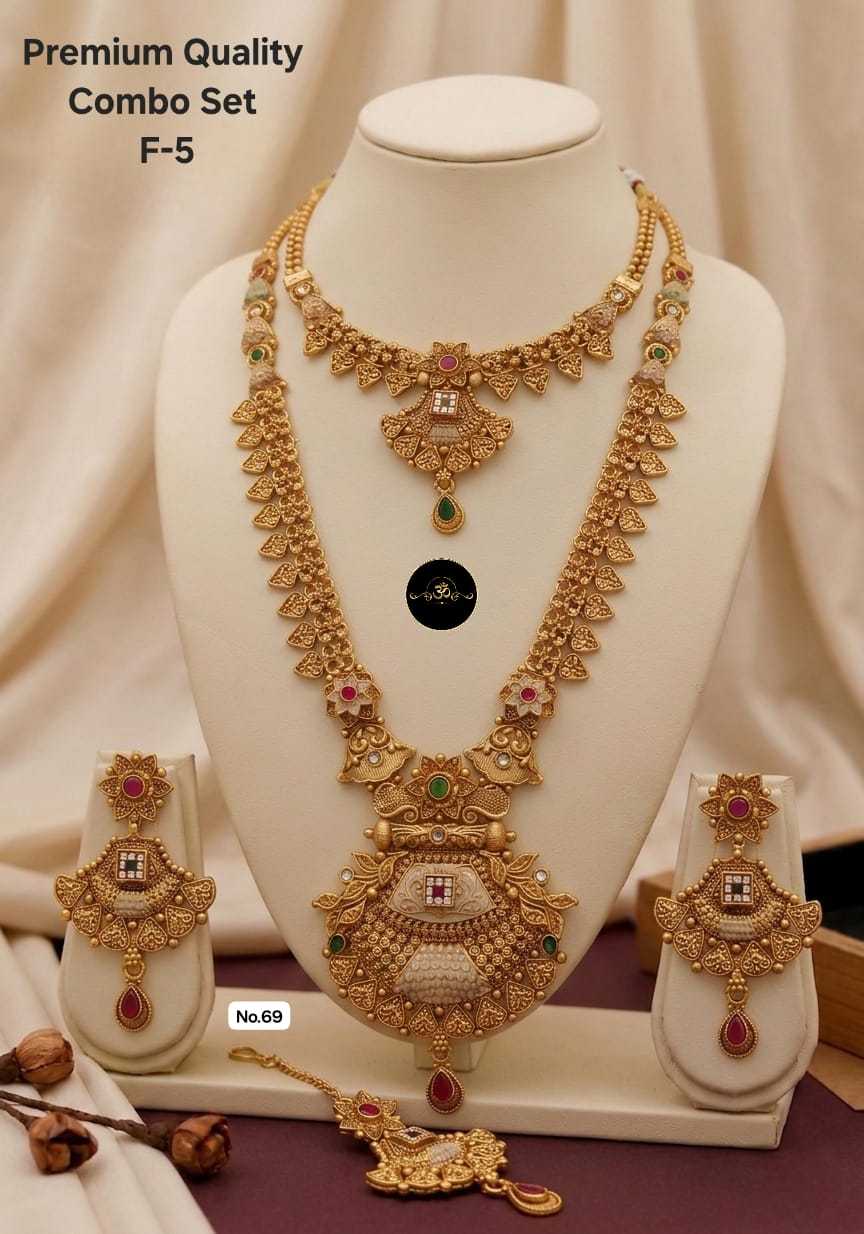 Ynf Brass KESH127 028 Womens Jewellery Wholesale Choker Necklaces Long Sets Manufacturer - Jewellery Export