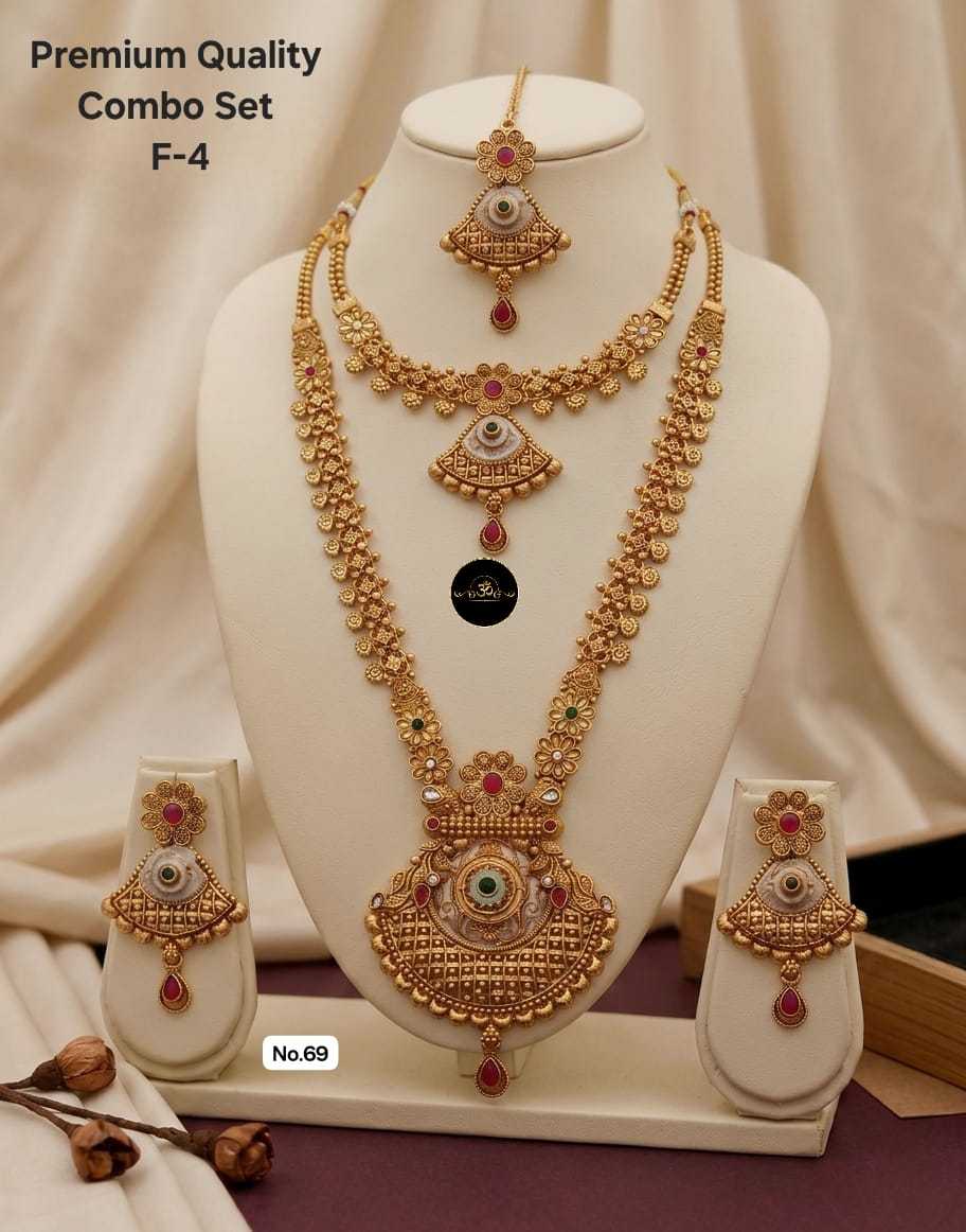 Ynf Brass KESH127 028 Womens Jewellery Wholesale Choker Necklaces Long Sets Manufacturer - Jewellery Export