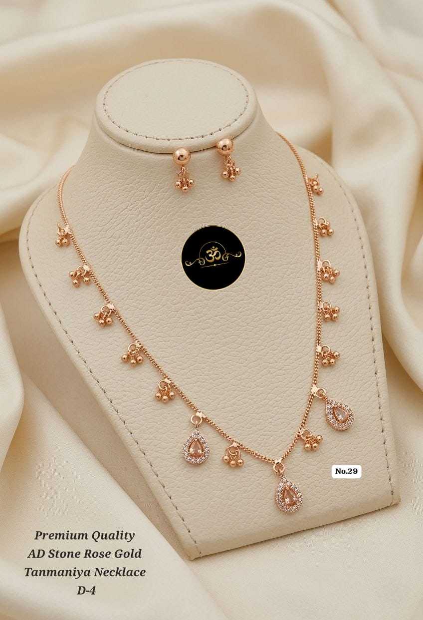 Ynf Brass KESH127 039 Womens Jewellery Wholesale Designer Crystal Necklaces Manufacturer - Jewellery Export