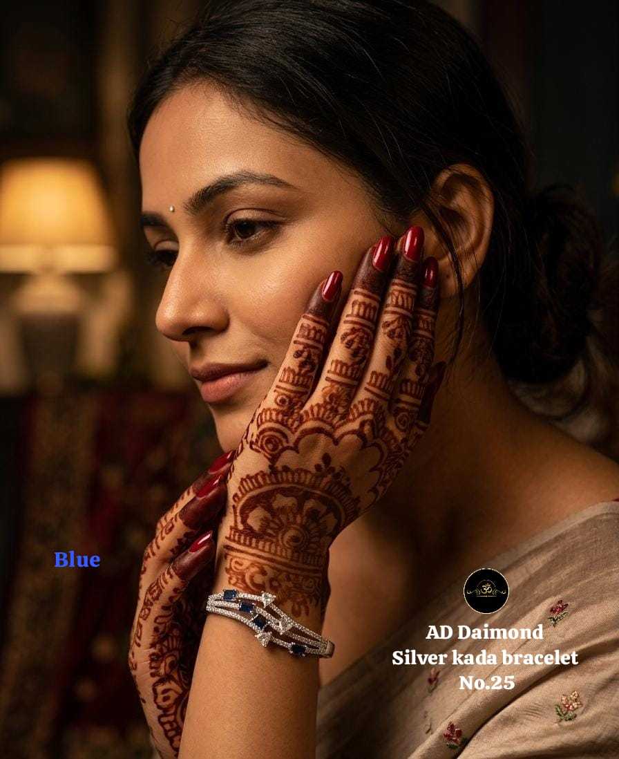 Ynf Brass KESH127 040 Womens Jewellery Wholesale AD Diamond Bracelet Manufacturer - Jewellery Export