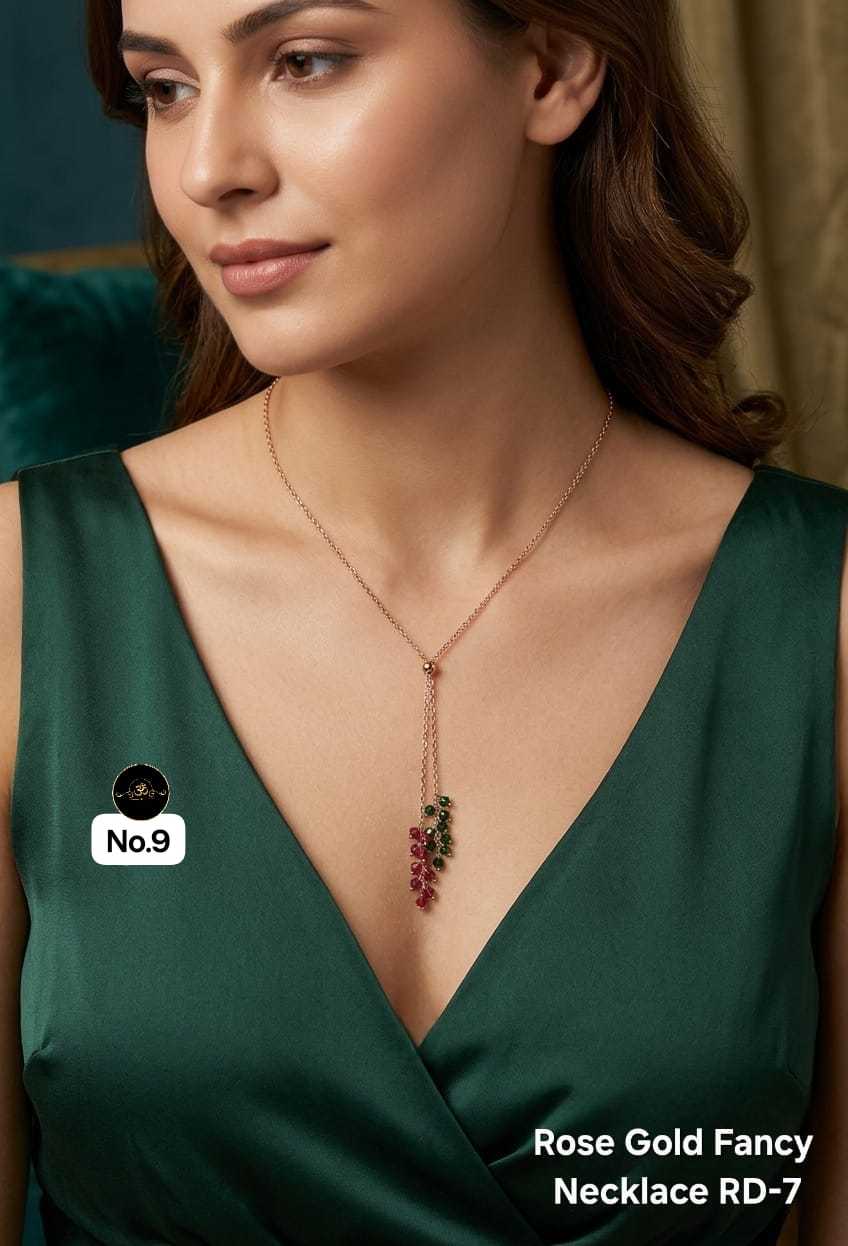 Ynf Brass KESH127 045 Womens Jewellery Wholesale Chain Pendant Set Manufacturer - Jewellery Export