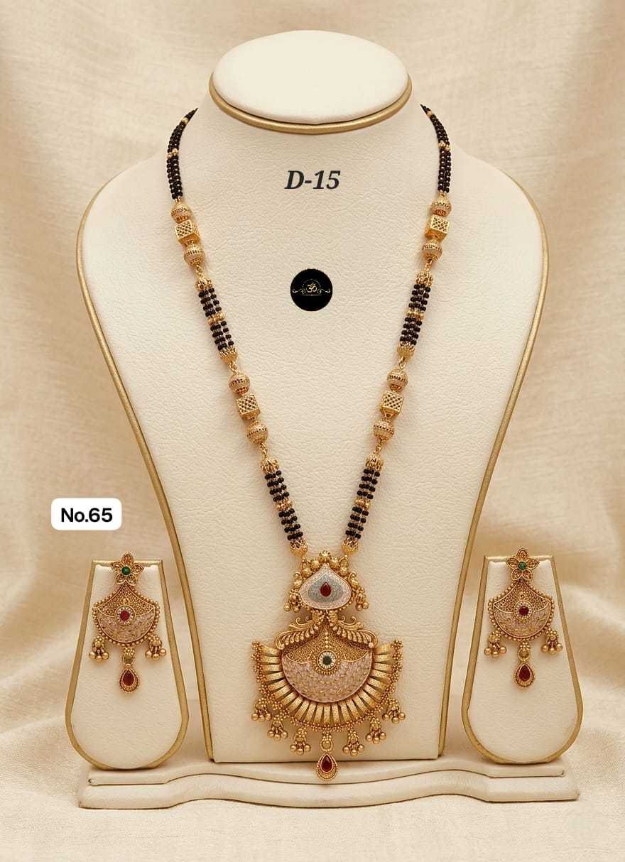 Ynf Brass KESH127 048 Womens Jewellery Wholesale Mangalsutras Manufacturer - Jewellery Export