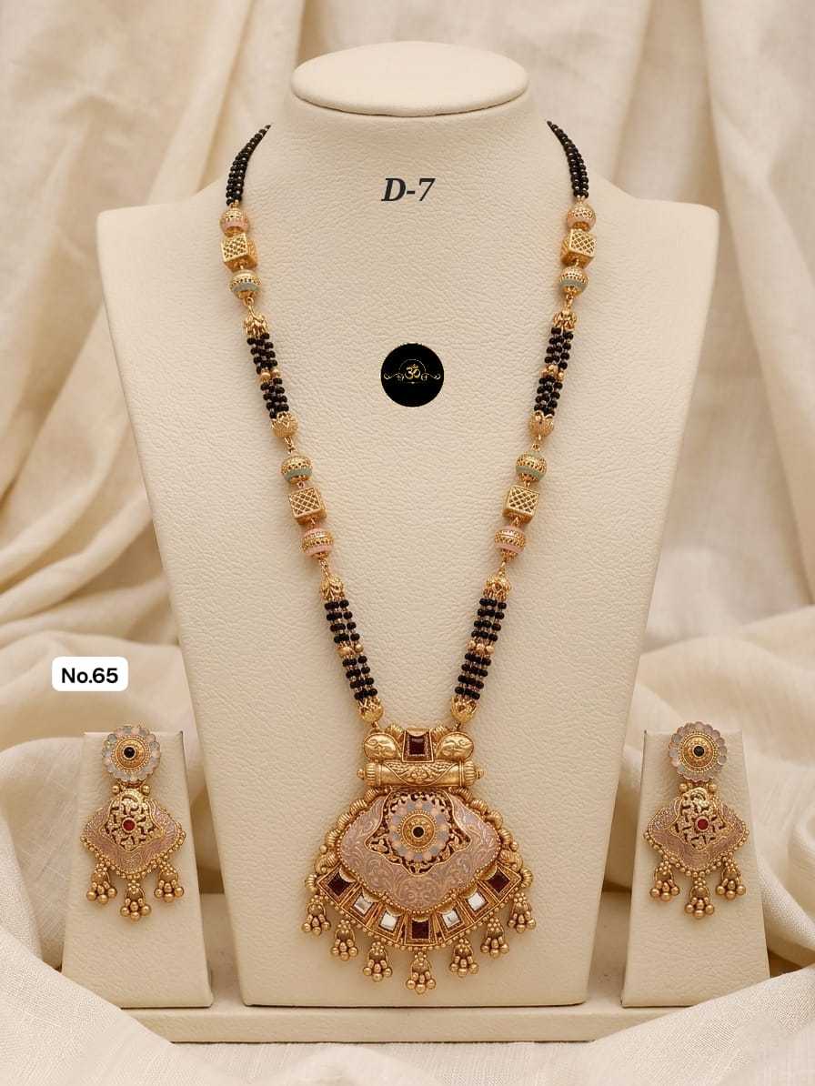 Ynf Brass KESH127 048 Womens Jewellery Wholesale Mangalsutras Manufacturer - Jewellery Export