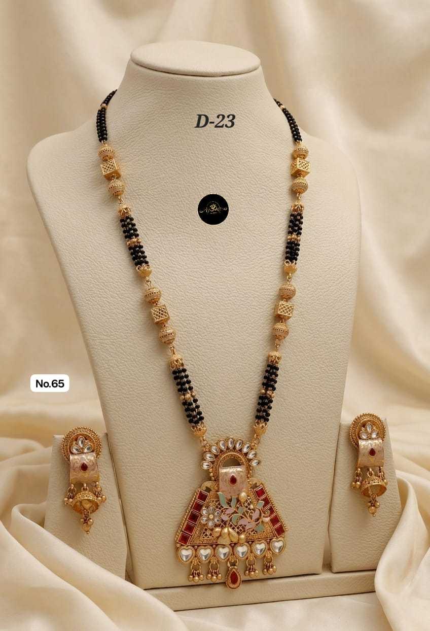 Ynf Brass KESH127 048 Womens Jewellery Wholesale Mangalsutras Manufacturer - Jewellery Export