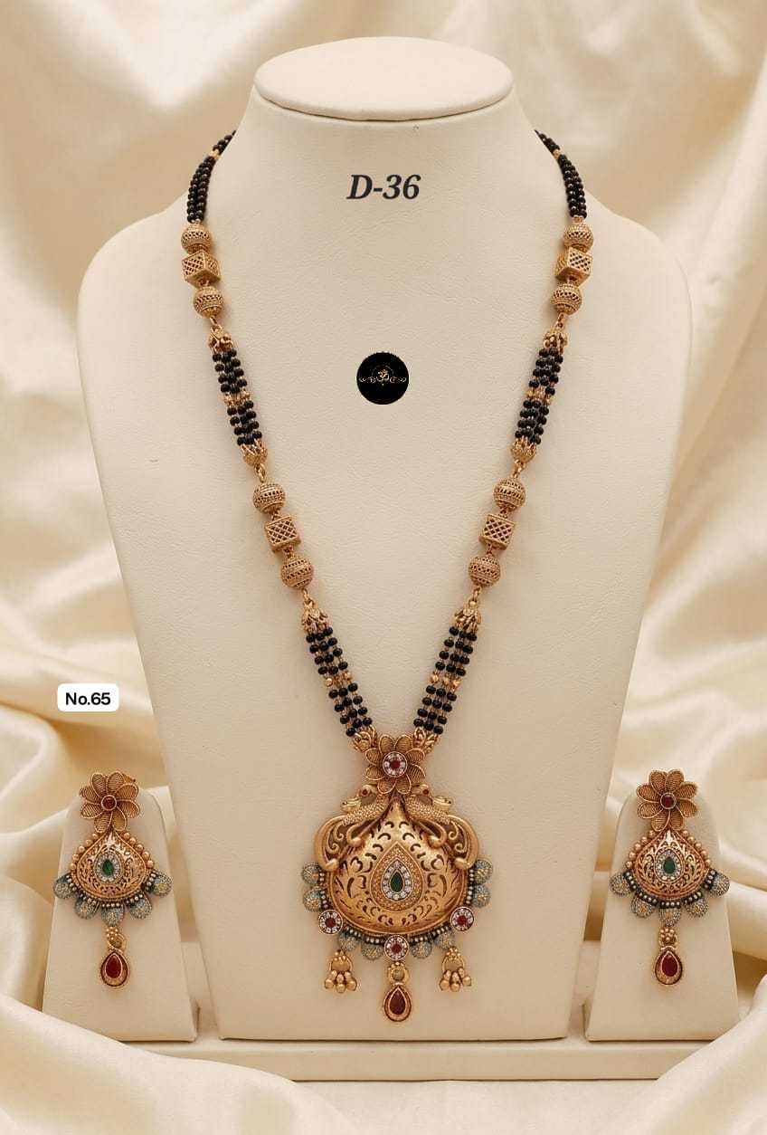 Ynf Brass KESH127 048 Womens Jewellery Wholesale Mangalsutras Manufacturer - Jewellery Export