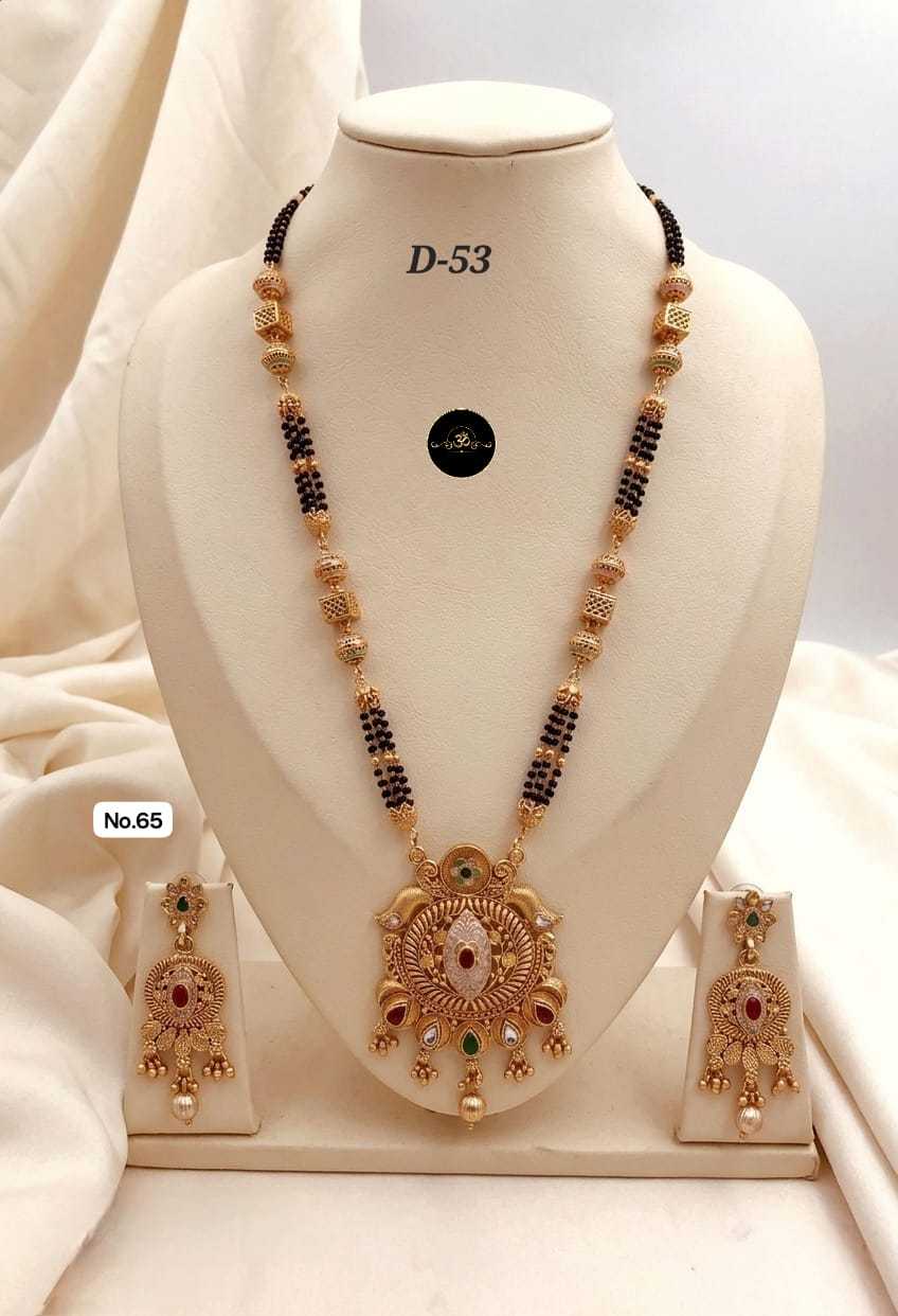 Ynf Brass KESH127 048 Womens Jewellery Wholesale Mangalsutras Manufacturer - Jewellery Export