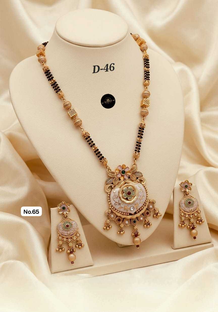 Ynf Brass KESH127 048 Womens Jewellery Wholesale Mangalsutras Manufacturer - Jewellery Export