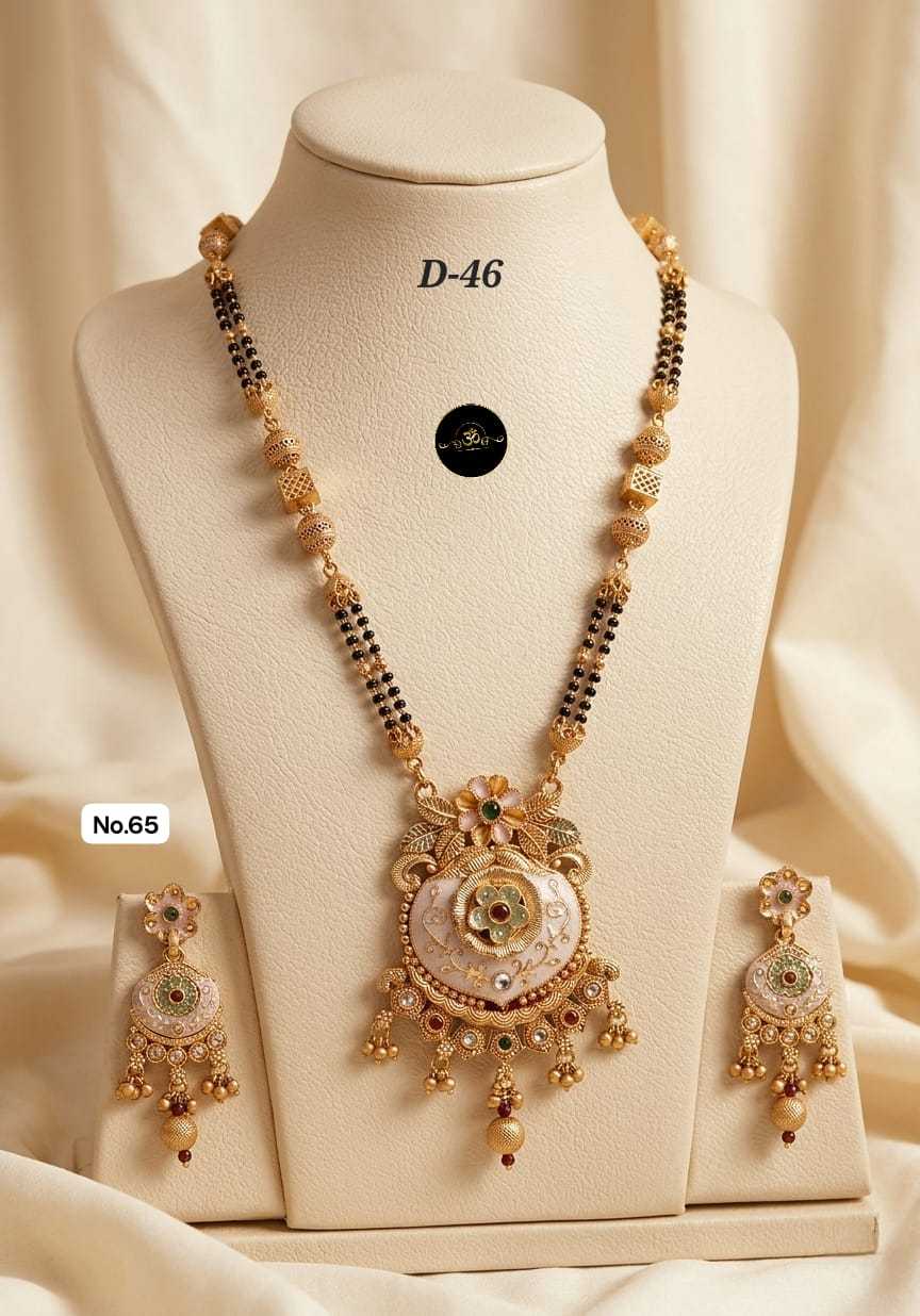 Ynf Brass KESH127 048 Womens Jewellery Wholesale Mangalsutras Manufacturer - Jewellery Export