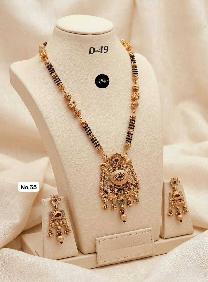 Ynf Brass KESH127 048 Womens Jewellery Wholesale Mangalsutras Manufacturer - Jewellery Export