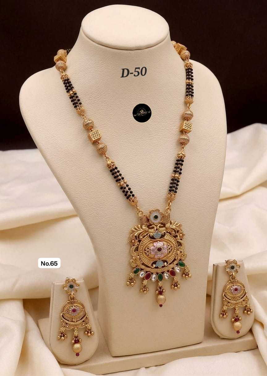 Ynf Brass KESH127 048 Womens Jewellery Wholesale Mangalsutras Manufacturer - Jewellery Export