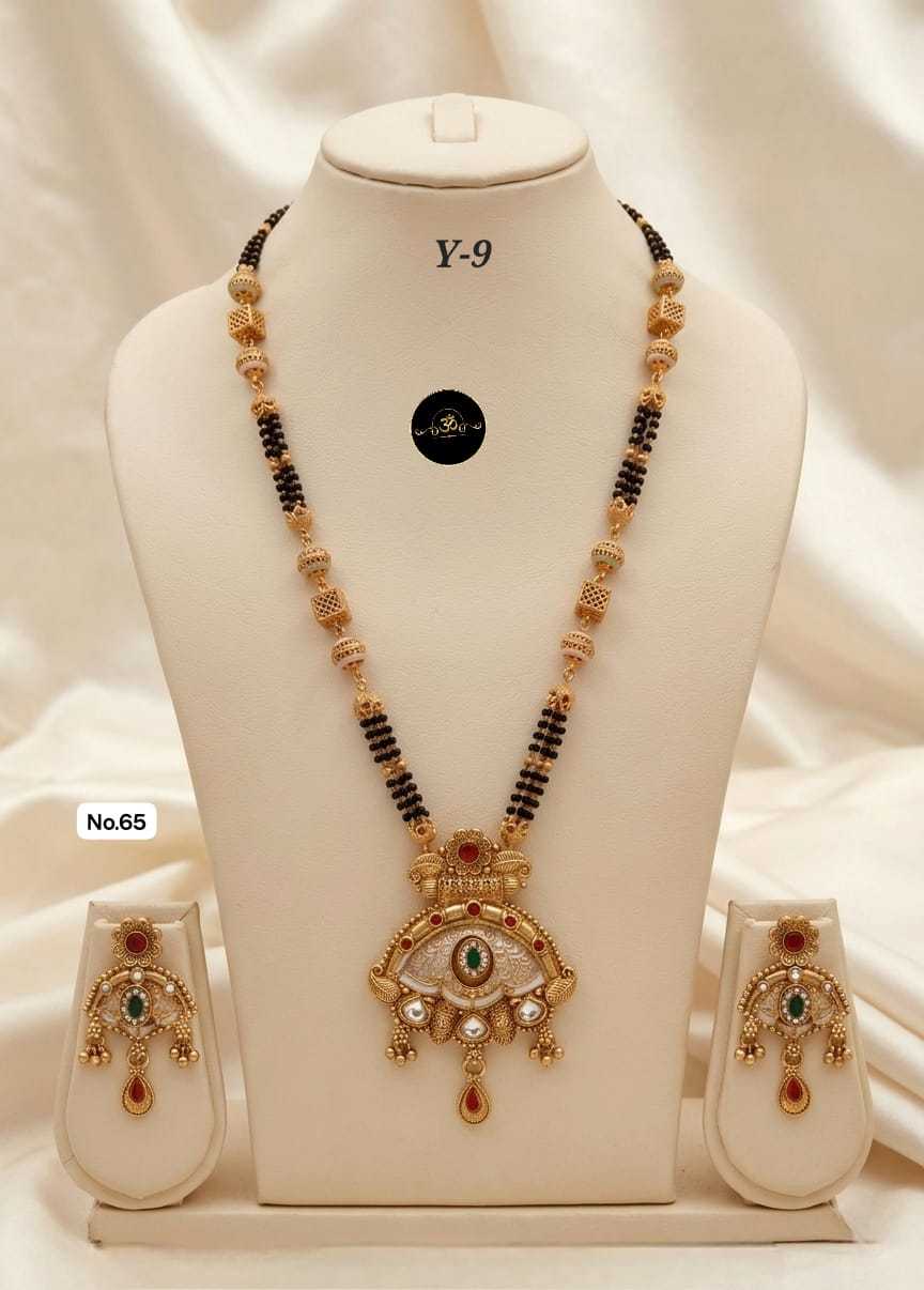 Ynf Brass KESH127 048 Womens Jewellery Wholesale Mangalsutras Manufacturer - Jewellery Export