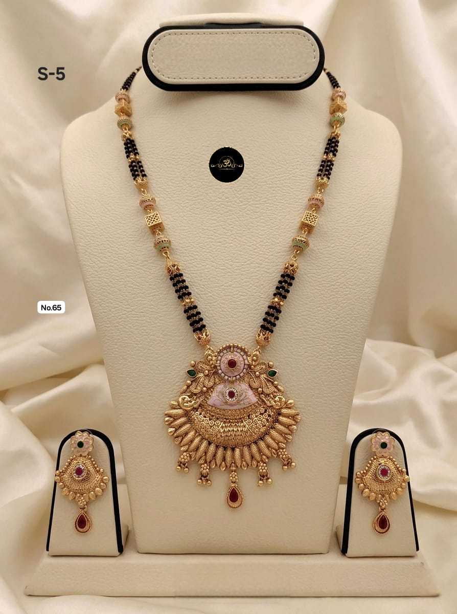 Ynf Brass KESH127 048 Womens Jewellery Wholesale Mangalsutras Manufacturer - Jewellery Export
