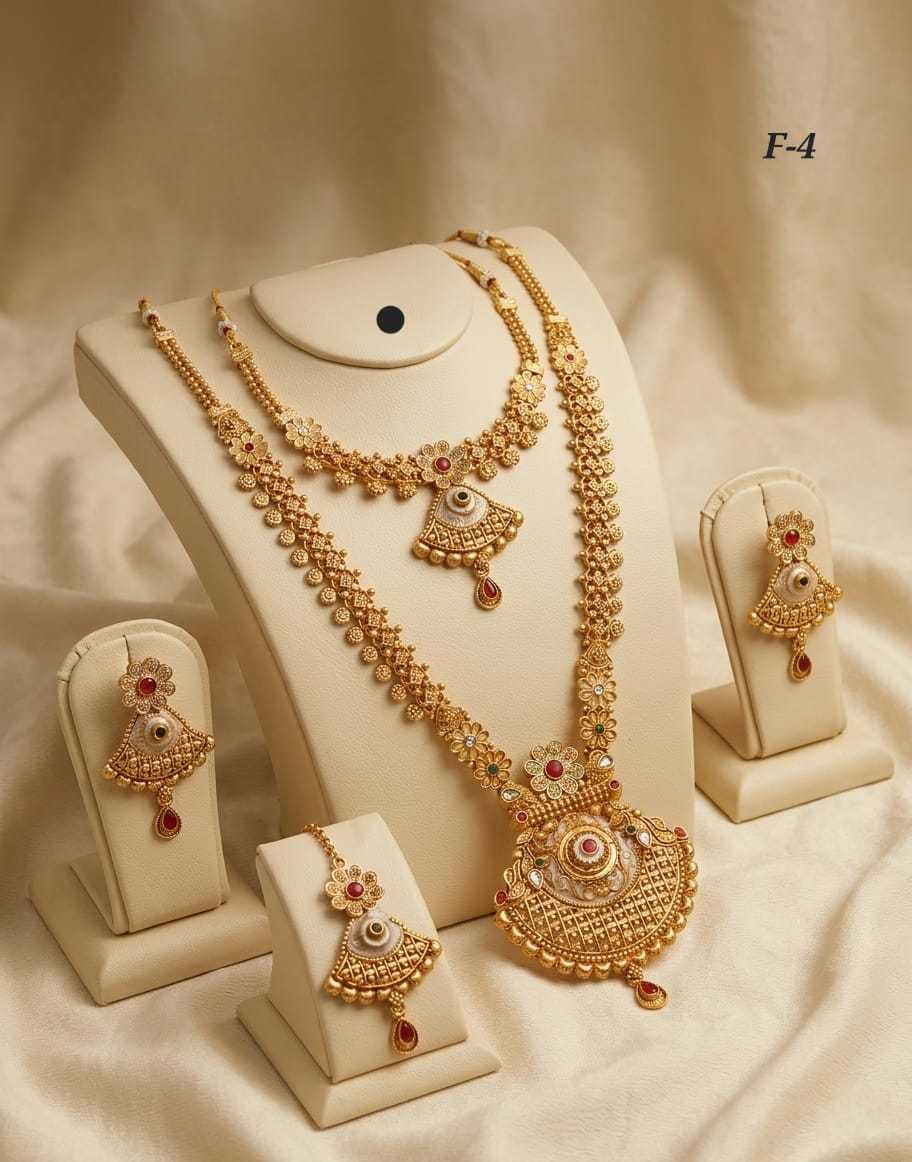 Ynf Brass KESH193 248 Womens Jewellery Wholesale Necklaces Set Bridal Jewelry Sets Party Wear Jewelry Manufacturer - Jewellery Export