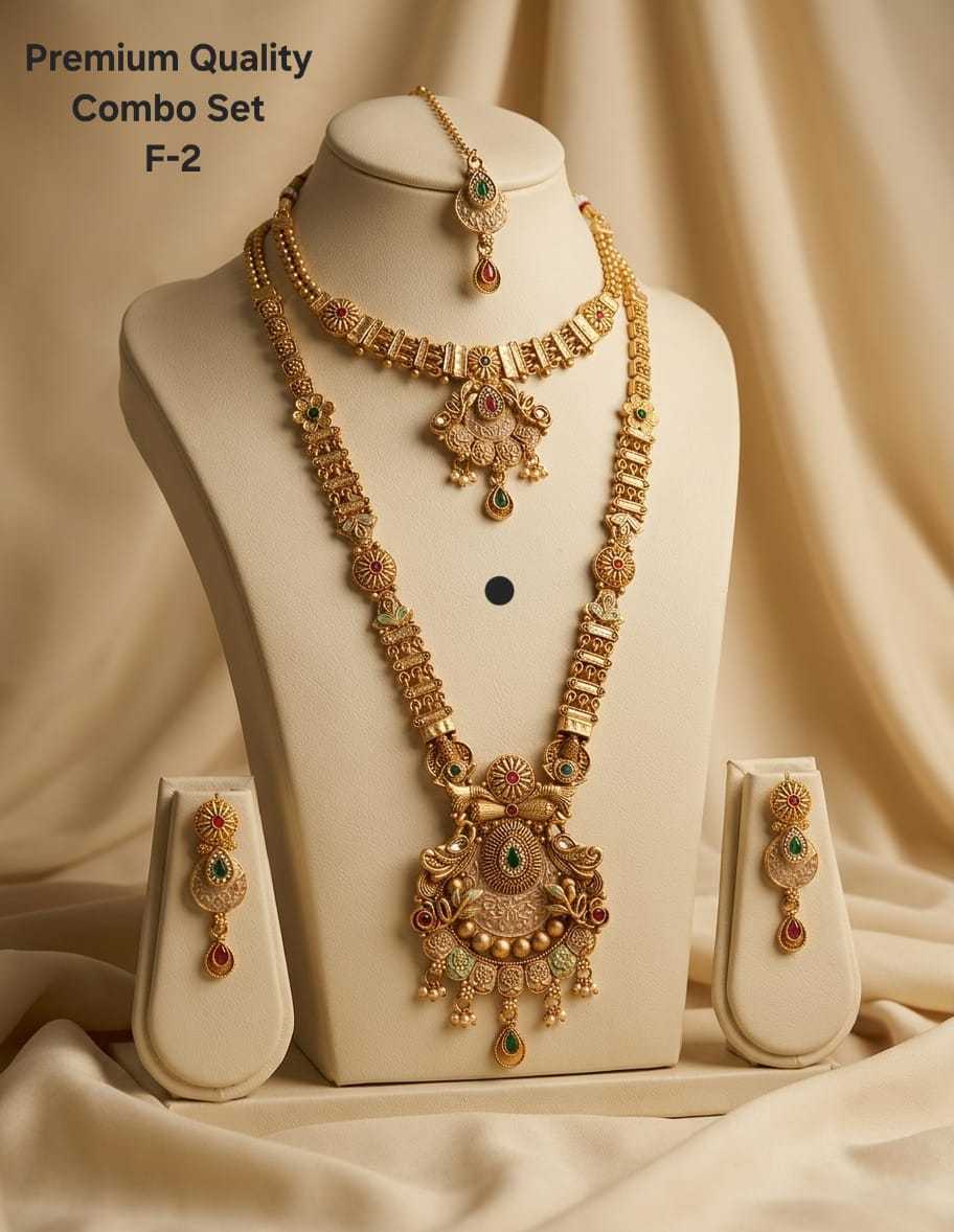 Ynf Brass KESH193 248 Womens Jewellery Wholesale Necklaces Set Bridal Jewelry Sets Party Wear Jewelry Manufacturer - Jewellery Export