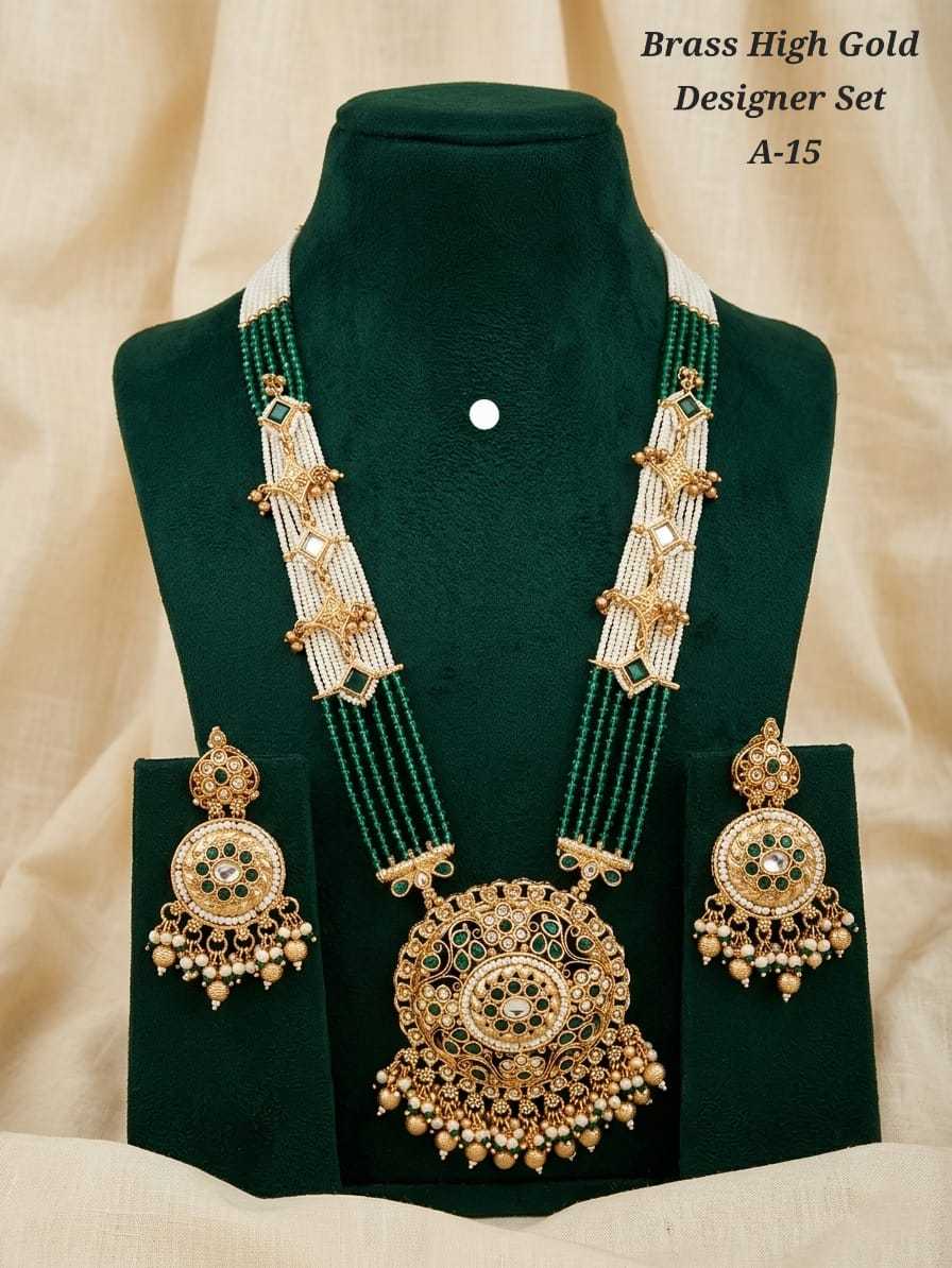 Ynf Brass KESH193 249 Womens Jewellery Wholesale Fancy Mala Necklaces Necklaces Set Party Wear Jewelry Manufacturer - Jewellery Export