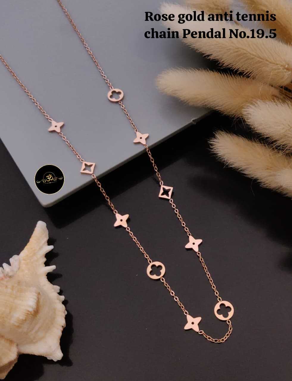 Ynf Brass RIN234 001 Womens Jewellery Wholesale Chain Pendant Set Manufacturer - Jewellery Export