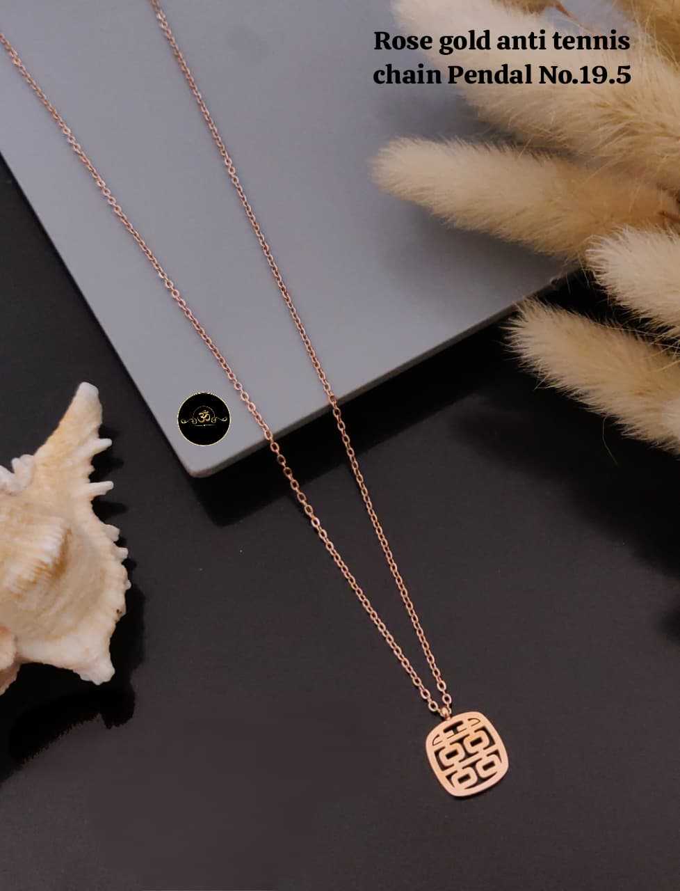 Ynf Brass RIN234 001 Womens Jewellery Wholesale Chain Pendant Set Manufacturer - Jewellery Export