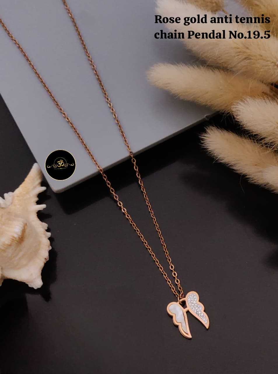 Ynf Brass RIN234 001 Womens Jewellery Wholesale Chain Pendant Set Manufacturer - Jewellery Export