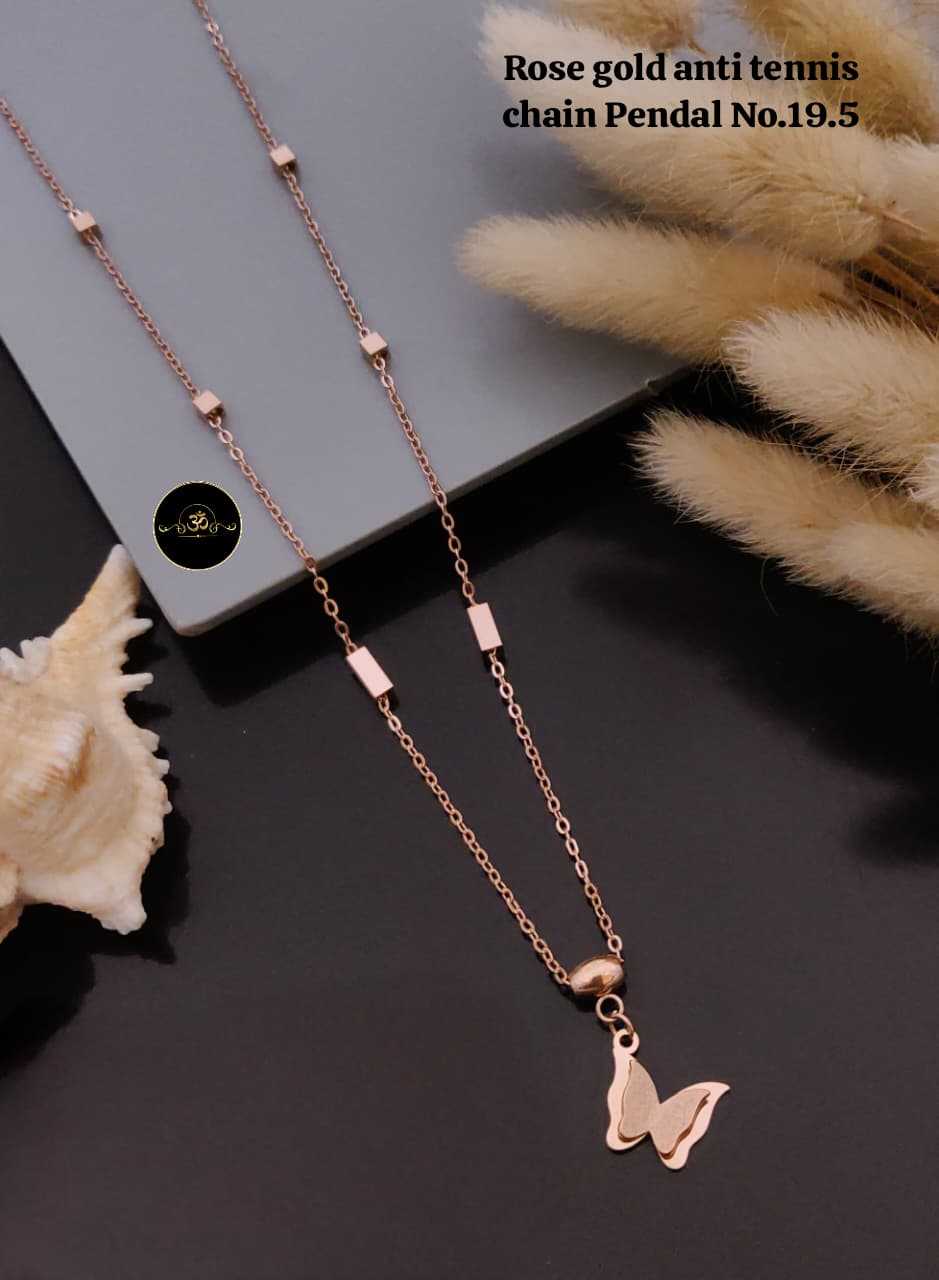 Ynf Brass RIN234 001 Womens Jewellery Wholesale Chain Pendant Set Manufacturer - Jewellery Export