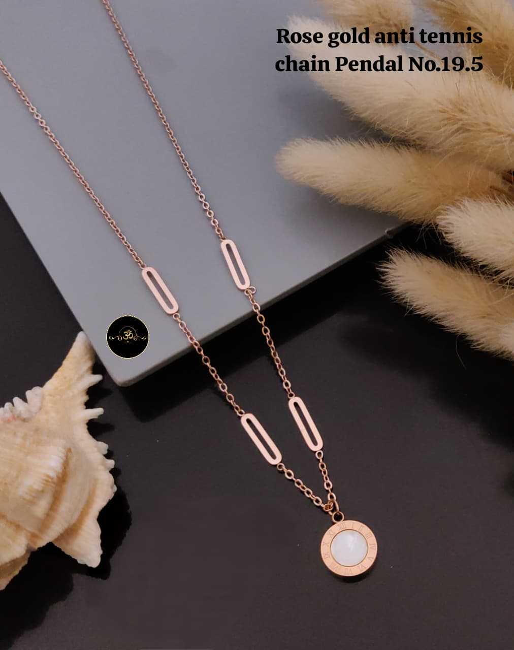 Ynf Brass RIN234 001 Womens Jewellery Wholesale Chain Pendant Set Manufacturer - Jewellery Export