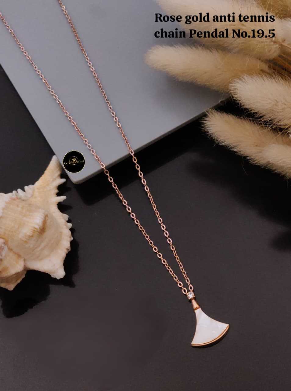 Ynf Brass RIN234 001 Womens Jewellery Wholesale Chain Pendant Set Manufacturer - Jewellery Export