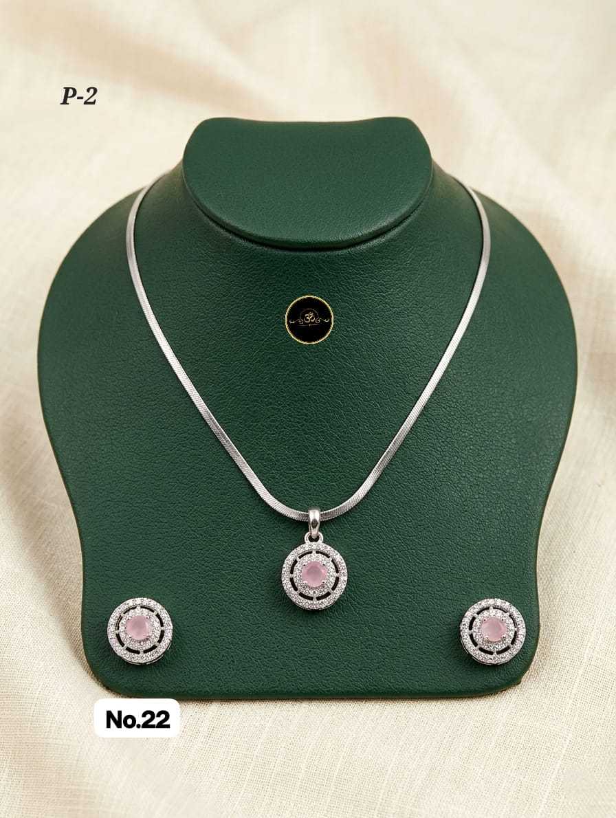 Ynf Brass RIN234 010 Womens Jewellery Wholesale Fancy Mala Necklaces Chain Pendant Set Manufacturer - Jewellery Export