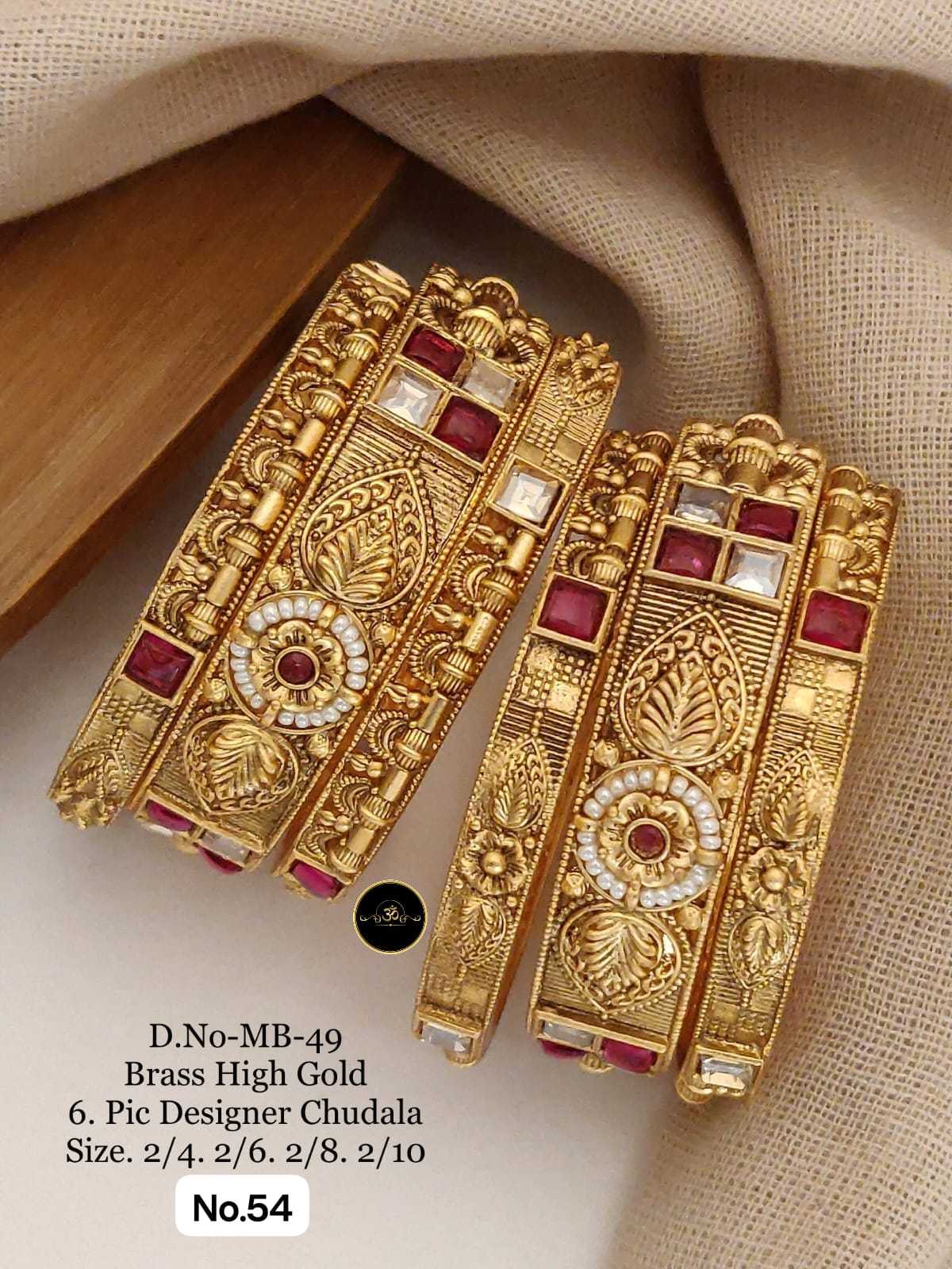 Ynf Brass RIN234 014 Womens Jewellery Wholesale Kundan Bangles Manufacturer - Jewellery Export